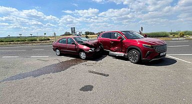 Muratlı'da trafik kazası: 3 yaralı