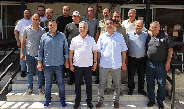 Nazilli Belediye Başkanı Tetik şoförlerle buluştu