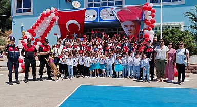 Nazilli'de karne sevinci