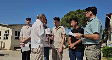 Nazilli'de karne töreninde bir ilk yaşandı