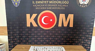 Nevşehir'de 157 parça tarihi eser ele geçirildi