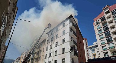 Niğde'de bacadan çıkan yangın korkuttu