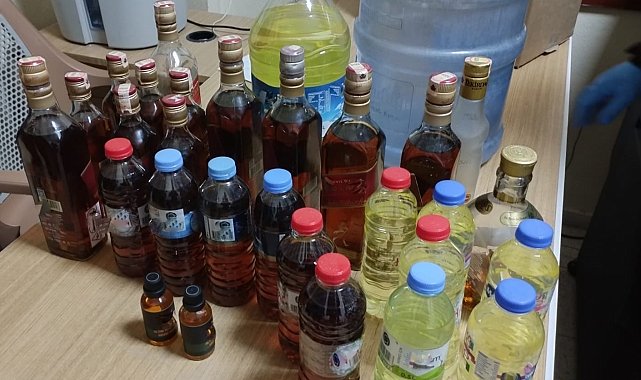 Niğde'de sahte alkol operasyonu: 1 gözaltı