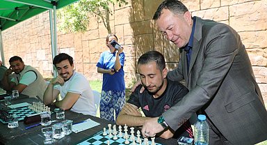 Nizip'te bahar satranç turnuvası coşkusu