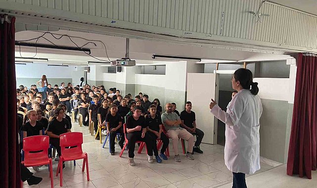 Öğrencilere kene ve bulaşıcı hastalıklar eğitimi