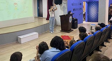 Öğrencilere sağlık eğitimi verildi