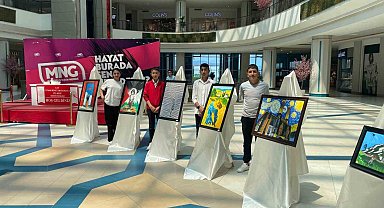 Öğrencilerin göznuru emekleri görücüye çıktı