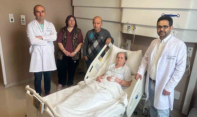 Ömür boyu idrar torbasıyla gezmekten 'stentle' kurtuldu