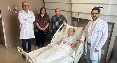 Ömür boyu idrar torbasıyla gezmekten 'stentle' kurtuldu