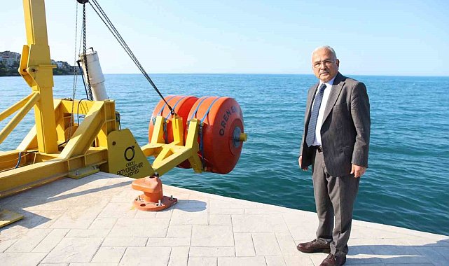 Ordu'da dalgalardan enerji üretiliyor