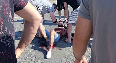 Ordu'da motosiklet ile otomobil çarpıştı: 1'i çocuk 2 yaralı