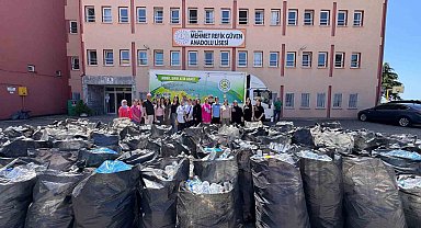 Ordu'da öğrenciler 67 bin pet şişeyi geri dönüşüme kazandırdı