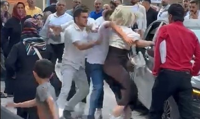 Ordu'da sokak ortasında kavga