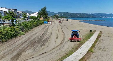 Ordu'nun plajları, deniz sezonuna hazır