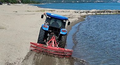 Ordu'da plajlar deniz sezonuna hazırlıyor