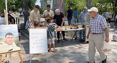 Orman şehidi Görkem Hasdemir için lokma hayrı