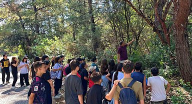 Ortaokul öğrencileri doğanın dilini öğrendi