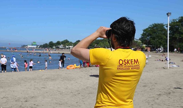 OSKEM, Ordu'da 23 plajda 100 personel ile hizmet verecek