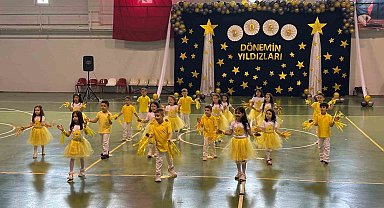 Osmaneli Anaokulu'nda renkli yıl sonu gösterisi