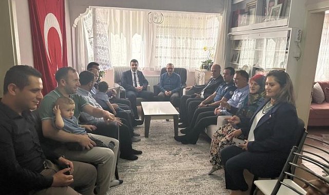 Osmaneli'nde şehit ailelerine anlamlı ziyareti