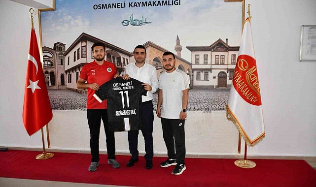 Osmaneli'nde spor alanında yürütülen çalışmalar değerlendirildi