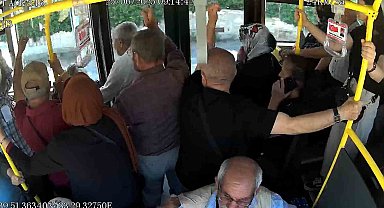 Otobüs şoförü fenalaşan yolcuyu hastaneye yetiştirmek için zamanla yarıştı