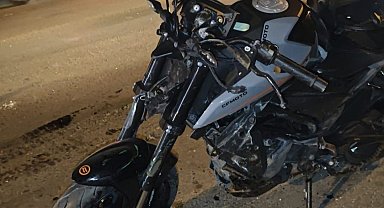 Otomobil ile motosiklet kafa kafaya çarpıştı: 1 ölü