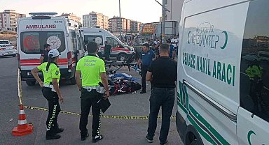 Otomobille çarpışan motosikletin sürücüsü hayatını kaybetti