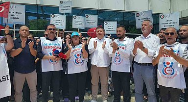 Öz Sağlık-İş Karabük Şube Başkanı Ekemen: "Kamu işçisinin iradesi dikkate alınmalı"