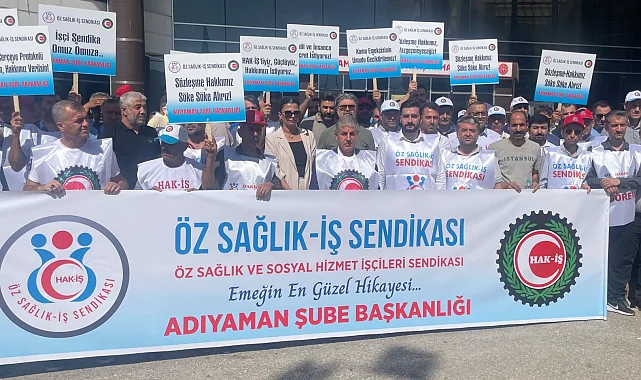 Öz Sağlık-İş'ten sert tepki! "Bu teklif alın terine saygısızlık"
