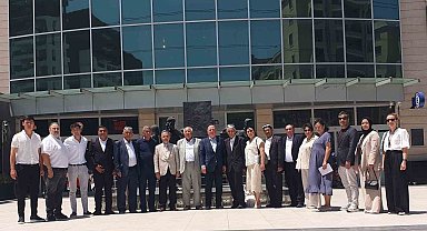 Özbekistan Gazeteciler Birliği'nden Bursa Gazeteciler Cemiyeti'ne ziyaret