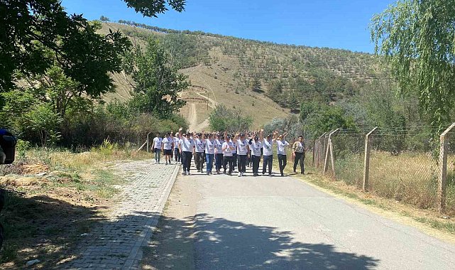 Özel güvenlikler, Özel Güvenlik Günü ve Haftası'nı Eymir'de yürüyerek kutladı