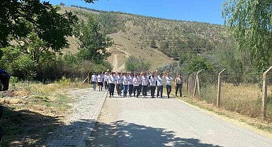 Özel güvenlikler, Özel Güvenlik Günü ve Haftası'nı Eymir'de yürüyerek kutladı