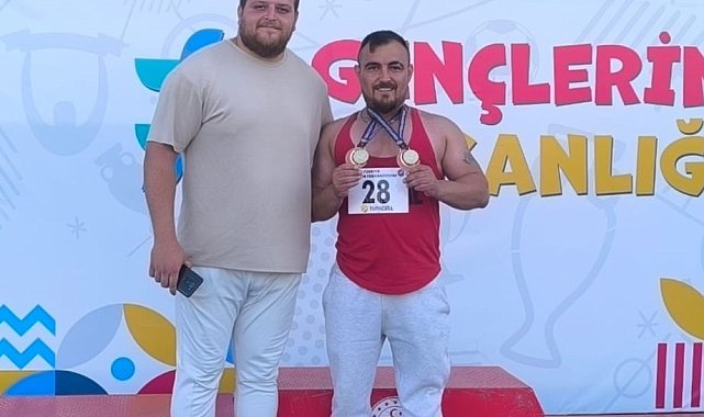 Özel sporcudan Denizli'ye iki madalya daha