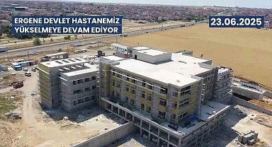 Özgür Özel 'çukur' dedi, yüzde 70'i tamamlanan hastane çıktı