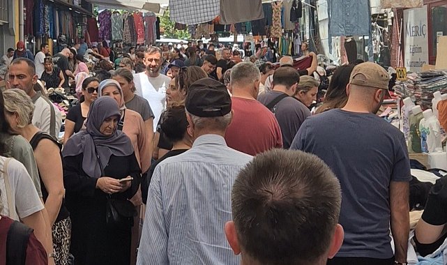 Pazarda bayram yoğunluğu