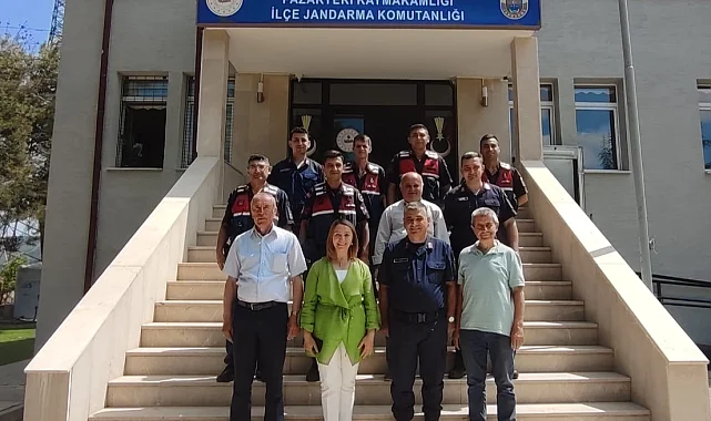 Pazaryeri Belediye Başkanı'ndan Jandarma'ya nezaket
