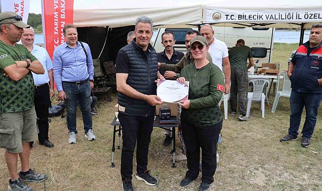 Pelitözü Gölpark'ta 'Turna Balık Avı Yarışması' düzenlendi