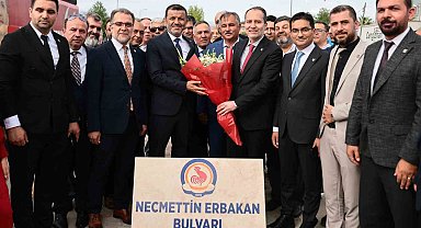 Prof. Dr. Necmettin Erbakan'ın ismi Denizli'de yaşatılıyor