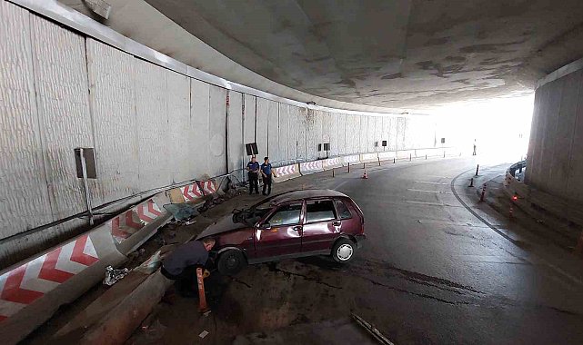 " Ucube alt geçit'te yine kaza: 5 yaralı