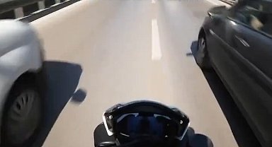 "Aynamı kırdın" dedi, kamera kaydı çıkınca kaçtı