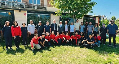 "Biz Bir Takımız" projesiyle Adıyamanlı öğrenciler Yüksekova'da buluştu