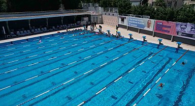 "Temiz Havuz" sertifikalı Konak Açık Yüzme Havuzu'nda sezon başladı