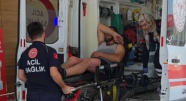 Radyatörden fışkıran kaynar su oto tamircisini yaraladı