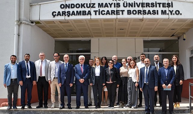 Rektör Aydın'dan Çarşamba MYO'ya destek vurgusu: "Gelişimi için gerekli adımlar atılacak"