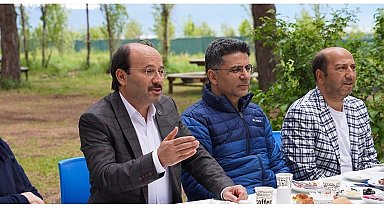 Rektör Çakmak idari personel ile bir araya geldi