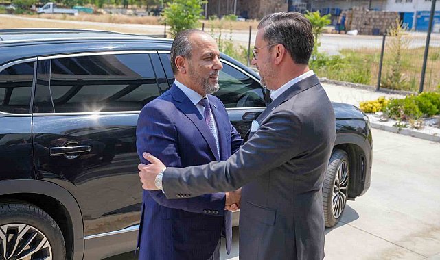 Rektör Güngör'den DSO Başkanı Kasapoğlu'na ziyaret