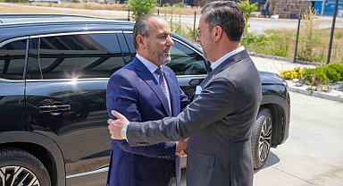 Rektör Güngör'den DSO Başkanı Kasapoğlu'na ziyaret