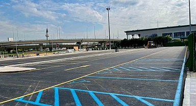 Sabiha Gökçen'de 144 araçlık yeni otopark bugün hizmete girdi