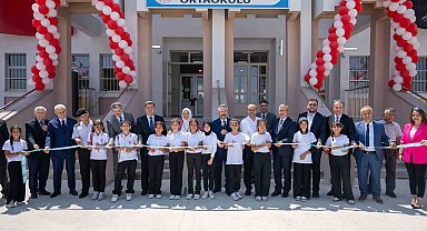 Sabri Kılıçoğlu Ortaokulu ve Süleyman Şah Anadolu Lisesi'nin açılış töreni yapıldı